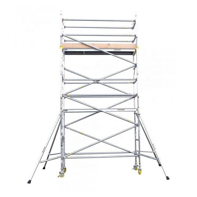 China Cheap Trestle Buy 6 Meter Telescopic Echaffaudage Mobile Scaffolding Aluminium Systems scaffolding for construction