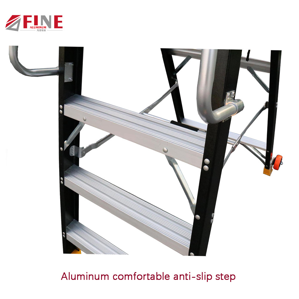 Fiber Step Grp Fibreglass Warehouse Fiberglass Platform Ladder