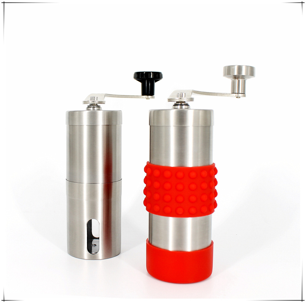 mini portable manual coffee grinder with ceramic core LFGB  approved