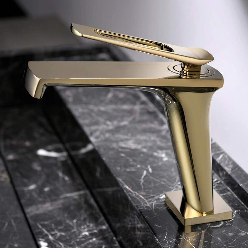 Brass basin faucet all copper hot and cold water  fall bathroom basin faucet wide mouth grifo de laton tap thread