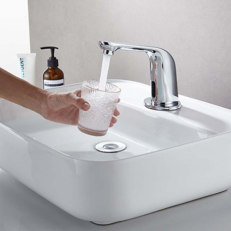 Infrared sensor water tap for wash basin sink Touchless Automatic Touch Free Water Saving Sensor touch less bathroom faucet