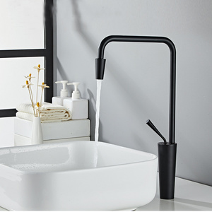 Bathroom Faucet Square Basin Faucet torneira Chrome Black Nickel Bathroom Faucets Hot&Cold Mixer Taps Deck Mounted Sink Mixer