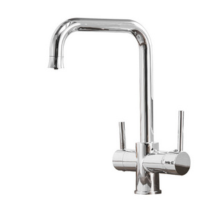 Filter Kitchen Faucets with Drinking Water Faucet, 3 in 1 Kitchen Faucet with Water Purification Features Mixer Tap Crane