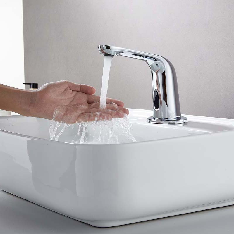 Automatic Faucet Touch Free Infrared Sensor Faucets Touchless Water Saving Inductive Electric Water Tap robinet automatique