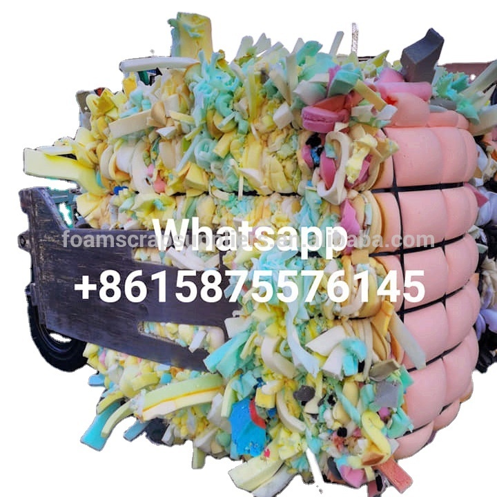 High Quality Low Price PU Foam Scrap Recycle Foam Sponge Waste for Making Rebonded Foam Hot Sale Products