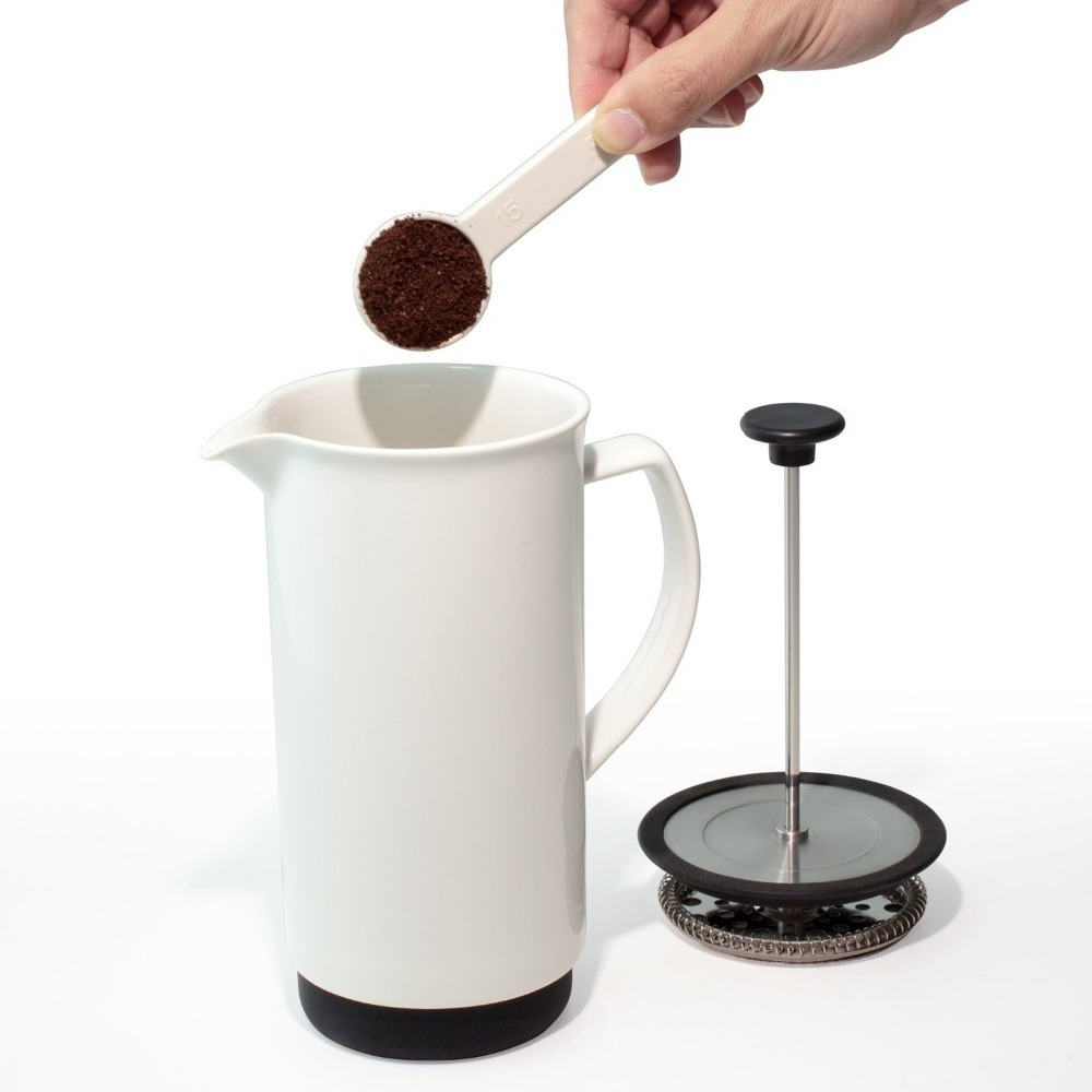 custom home bar decor coffee tools Cafe Style Unique Ceramic White french press coffee maker