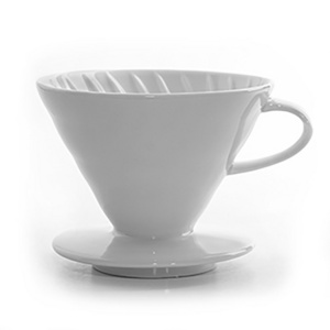 ceramic white coffee dripper coffee filter