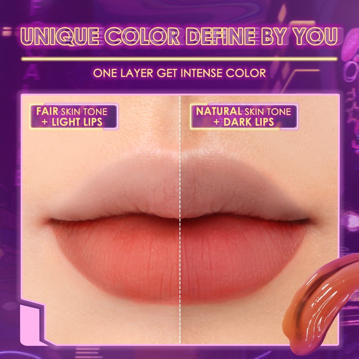 FOCALLURE FA417 Official Store Matte Lip glaze Lip tint Chinese Domestic Lipstick