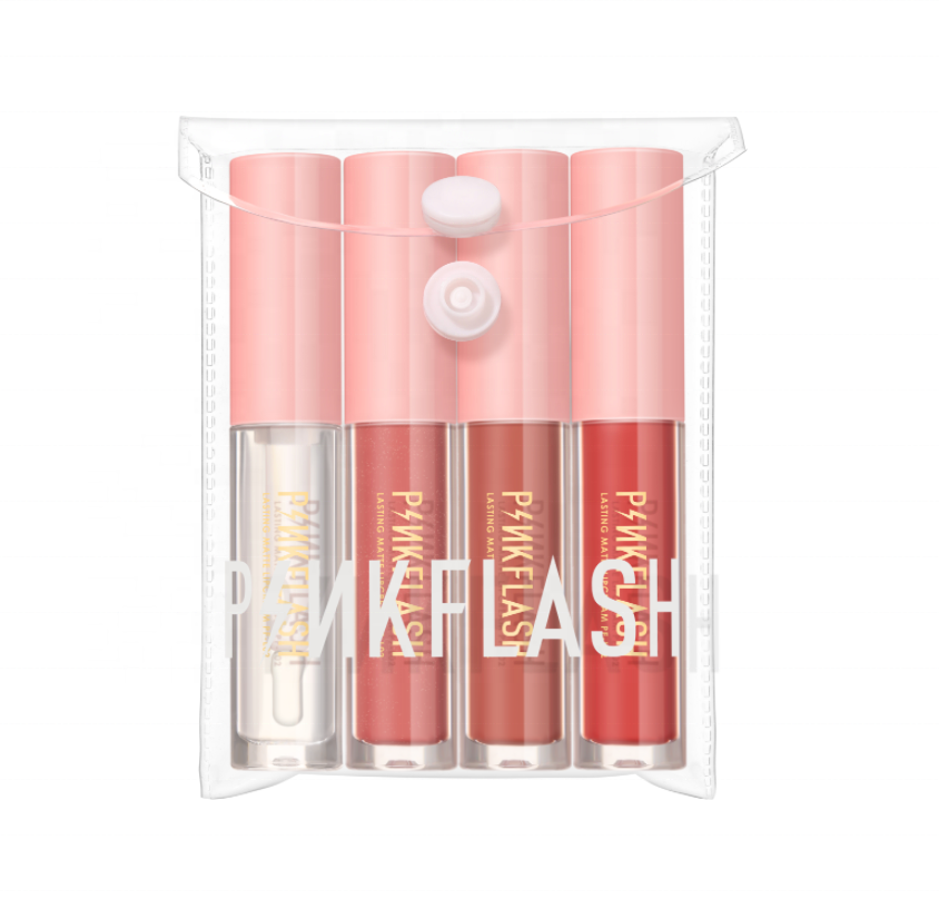 Pinkflash PF-L02  high quality lip gloss vendors glossy liquid lipstick