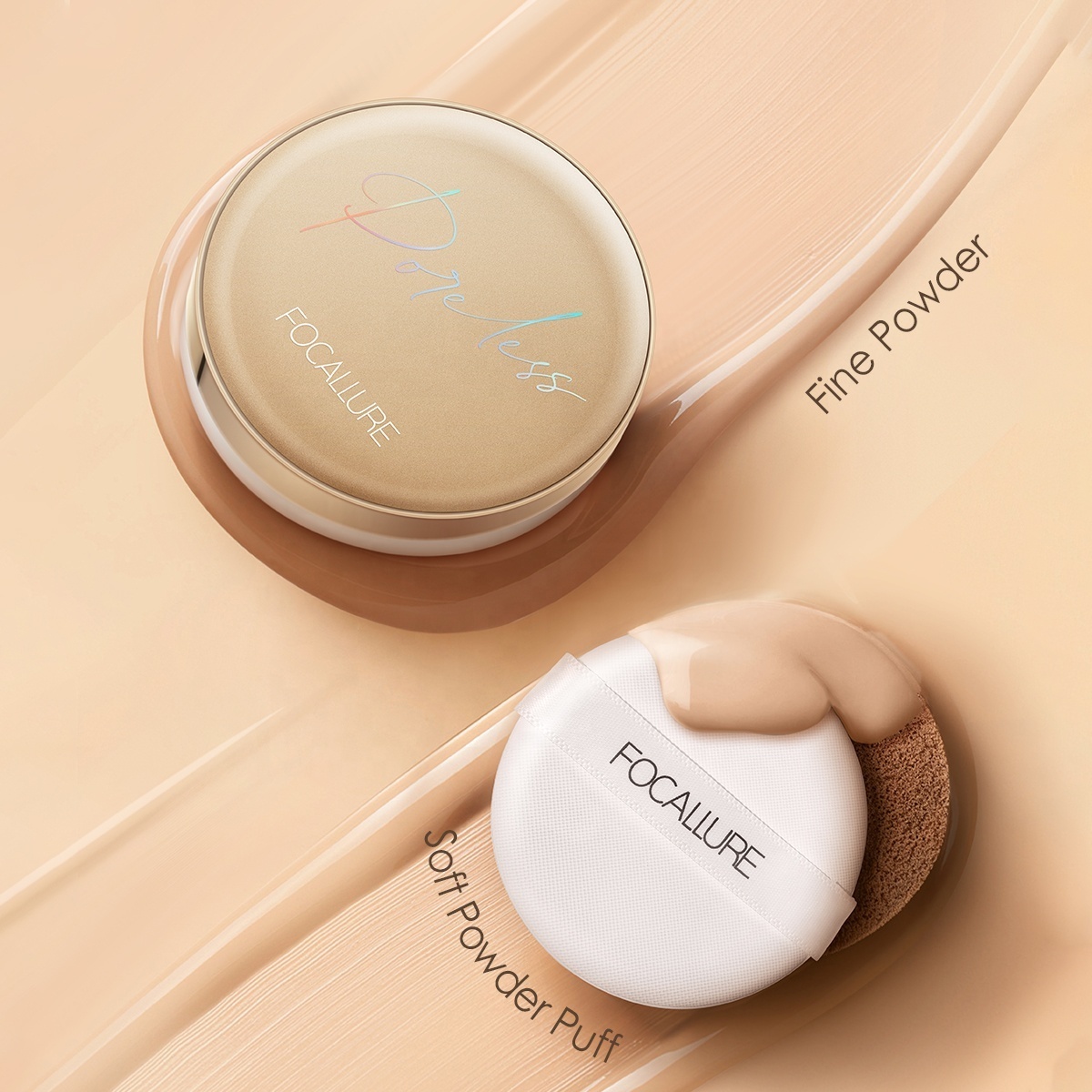 FOCALLURE FA198  cushion foundation makeup bb & cc creams Poreless cushion foundation