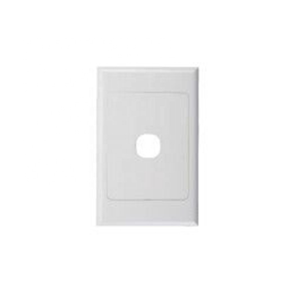 120*86mm Four Gang 4-Port Wall Plate White Outlet Switch Toggle Cover