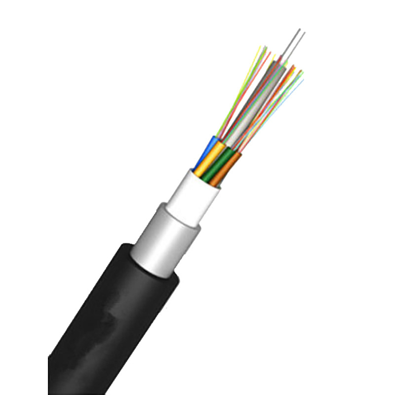 Outdoor Optical Cable Communication GYTA 6 8 12 24 48 96 144 196 Core SM/MM Core Fiber Optic Cable Manufacturer price