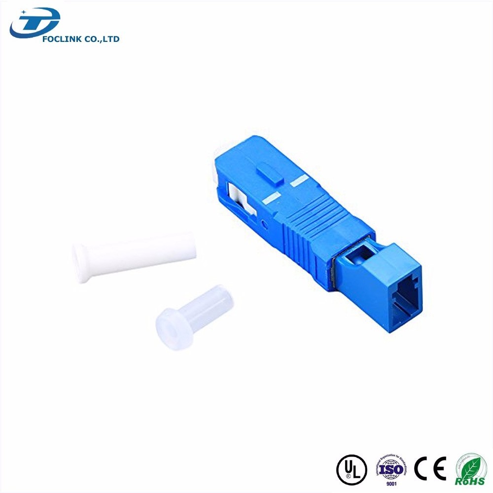 Optical fiber sc male to lc female adapter