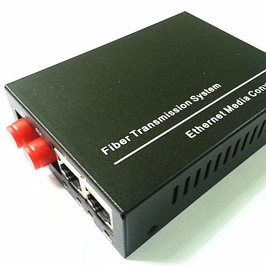 10/100M Ethernet media converter cctv to ip converter 25KM