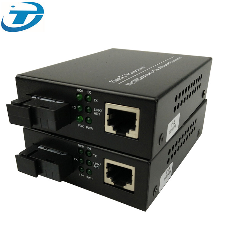 Management 10/100/1000M SFP Fiber optic Ethernet Media Converter