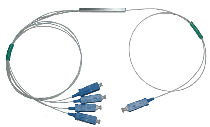 SC/UPC xPON Network 1x16 Steel Tube PON PLC Splitter