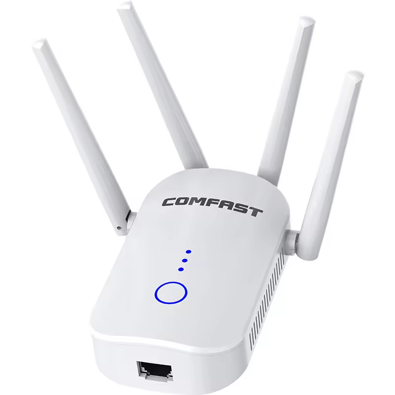 Comfast OEM  Long Range Wifi Amplifier CF-WR758AC wifi extender High Speed 1200Mbps 2.4GHz 5.8GHz Signal Amplifier Wifi Repeater