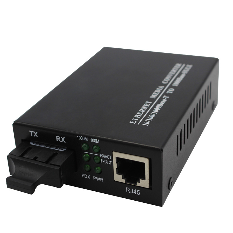 Gigabit 1000Mbps cctv gpon fiber optic media converter