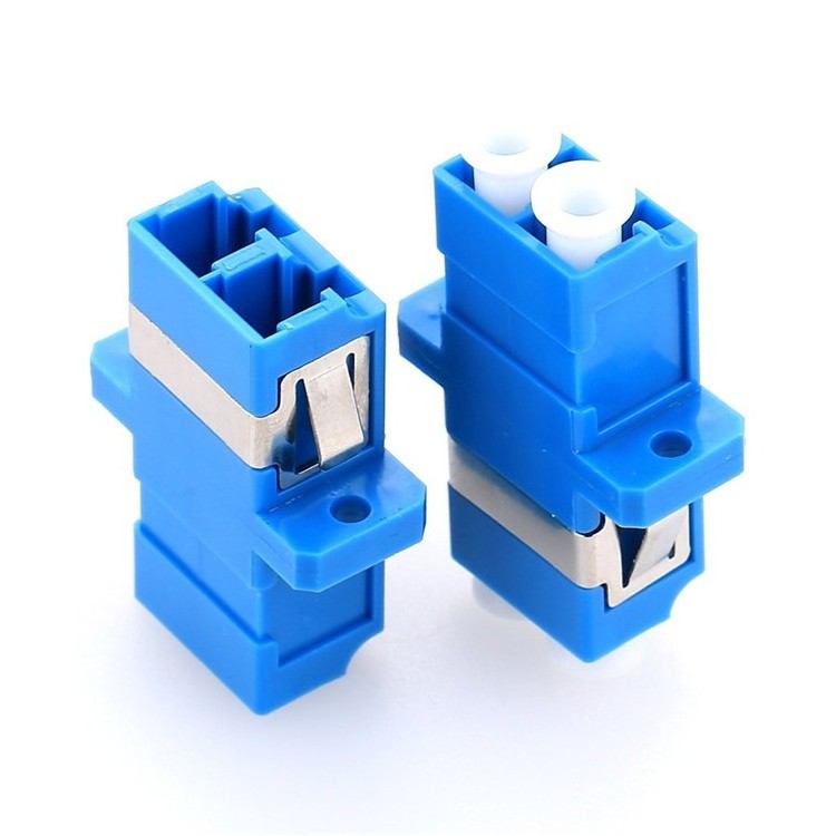 LC-LC LC Duplex Fiber Optic Adapter Optical Connector Coupler