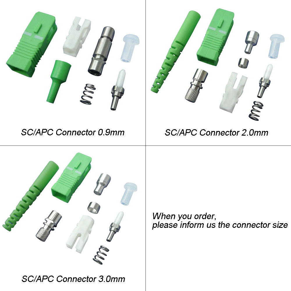 Fiber Patch cord Assocaries SC LC ST FC Fiber Optic Connector