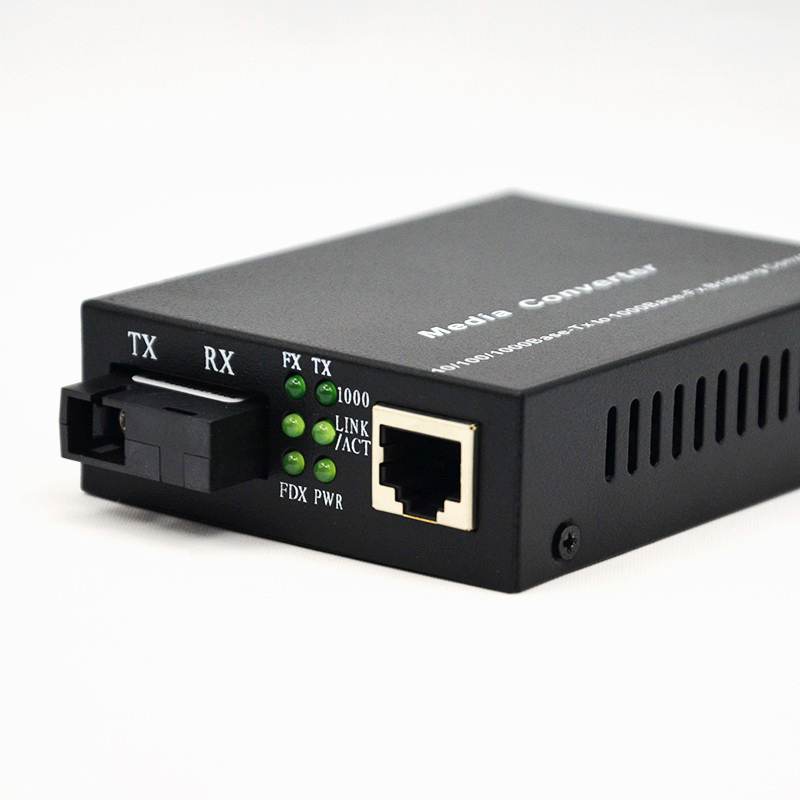 Gigabit 1000Mbps cctv gpon fiber optic media converter