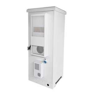 Outdoor 30U Network Cabinet Waterproof Rack Server Cabinet Stainless Steel 5G power supply cabinet