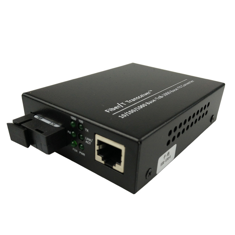 Gigabit 1000Mbps cctv gpon fiber optic media converter