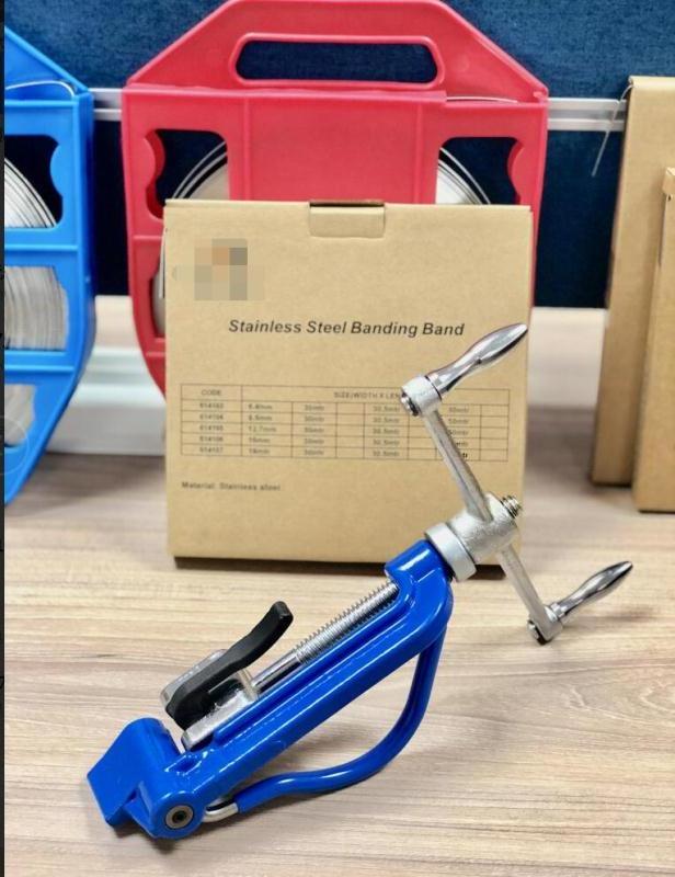 Hand Guided Tool Stainless Steel Cable Strap Tensioning Tool  cable tie Bending clamps tools