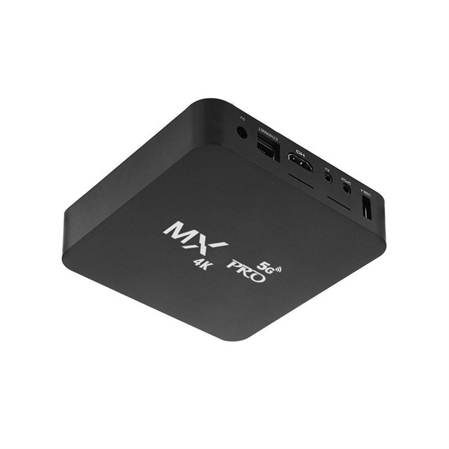 Cheapest Android 7.1 4GB 8gb Ram Tv Box MXQ Pro 4k 5G Amlogic R3228A Streaming Box Tvip 410 412 605 Dual Band Wifi Smart Tv Box