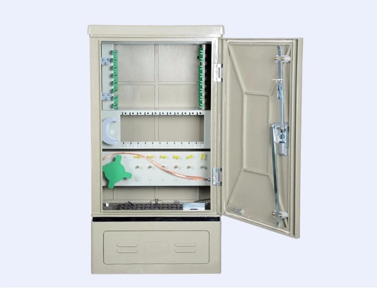 96 Cores Fiber Optic Cable Cross Connect Cabinet Fiber Distribution Hub For FTTH