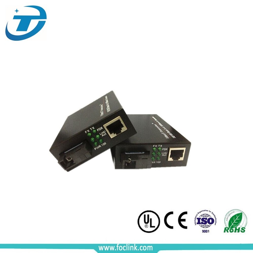 SFP Management 1000 M Ethernet Fiber Media Converter