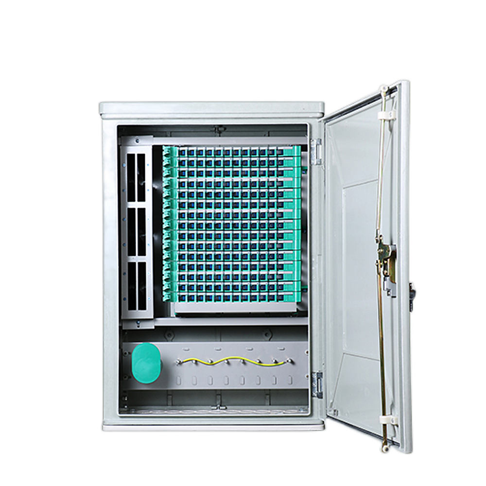 Outdoor 144 Fdh Box Wall Mount 96 Core Optical Fiber Distribution Hub