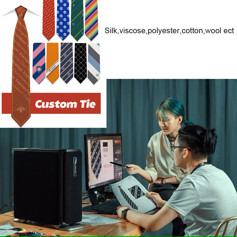 New Design Men Novelty Polyester Necktie Constellation Pattern Fun Fashion Cool Business Formal Tie Bar Club Daily Wear Tie