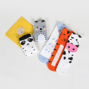 animal design boy young child teen tube socks