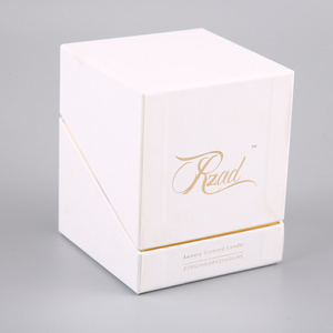 Wholesale Personalised Custom Rigid Paper Luxury Scented Tealight Candle Box Packaging Gift boxes for Candle