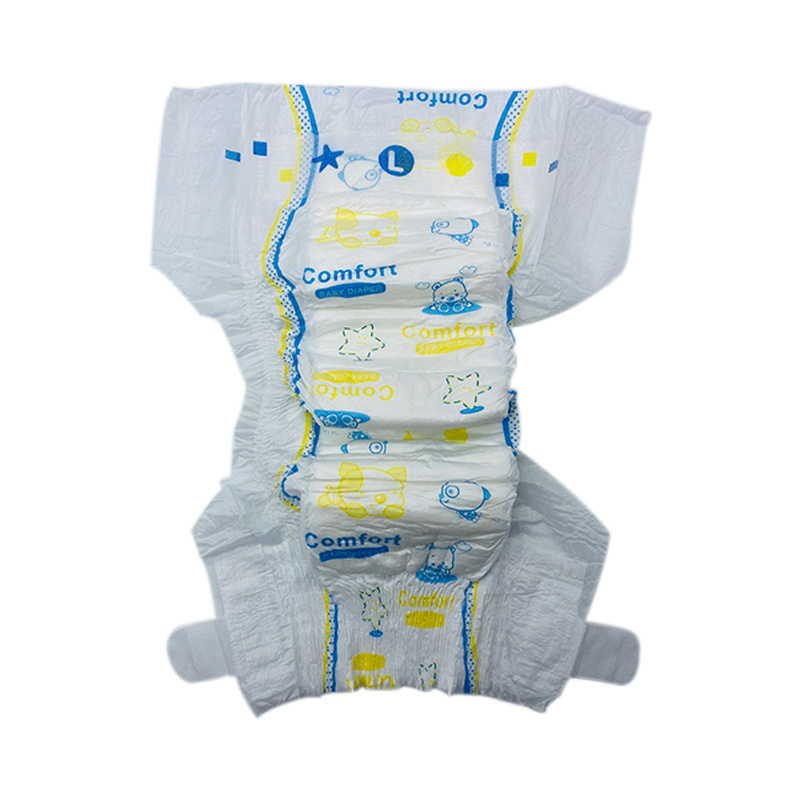 Cheap Price Wholesale Diapers Baby Diaper With Wet Indicartor  3D Cotton Surface Pampering Baby Diaper