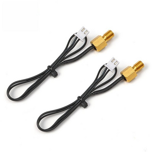 Commercial refrigeration monitoring pt100 3mm resistance temperature detector probe pt 100 rtd 3 wire and 4 wire sensor