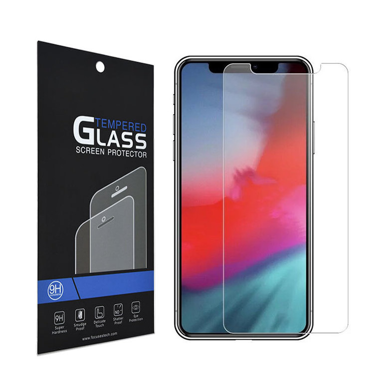 i Phone 12 Tempered Glass Screen Protector FULL GLUE 2.5D High Transparent Mobile Phone Glass for iPhone 12 Pro Screen Protector