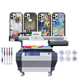 A1 UV printer digital printing machine wood glass ceramic plastic metal plastic multifunctional printing