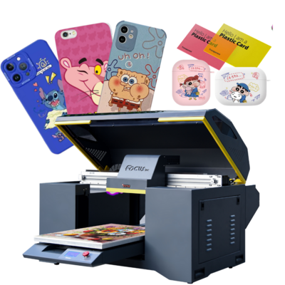 uv inkjet digital  flatbed printer A2 UV 4060 UV phone cases cover coffee mug printer card printing machine