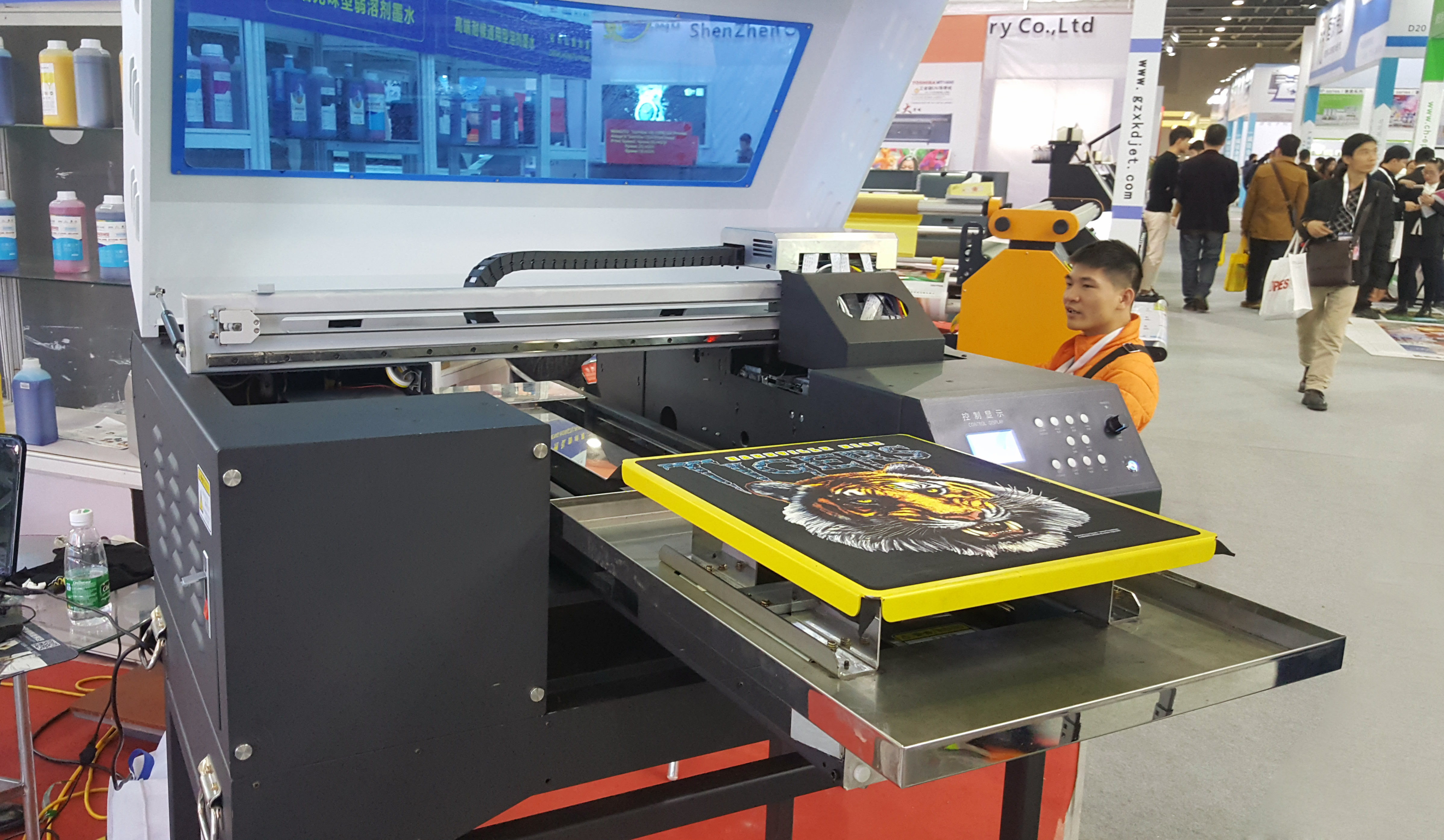 DTG printer digital t-shirt silk cotton printing machine textile t shirt printing machine direct to garment printer