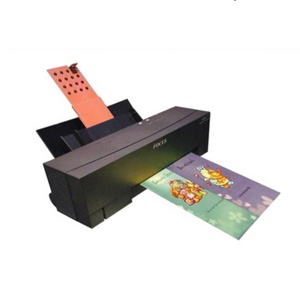 Metallic anti counterfeiting digital hot foil passport printer