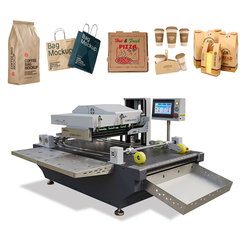 FocusInc single pass digital printer for non woven bags non woven bag printing machine