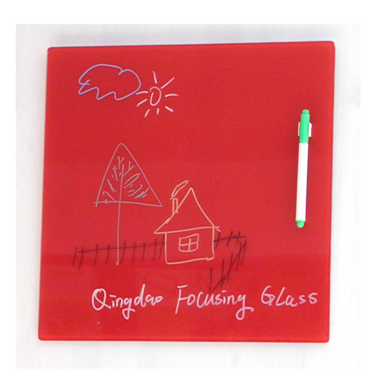 Magnetic whiteboard marker color board glass panel writing white board