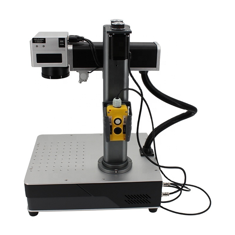 20W/30W Auto-Focusing Laser Marker Engraver Surface Auto-Focusing Laser Etching & Marking Machine Supports PLT & BMP for Hotels