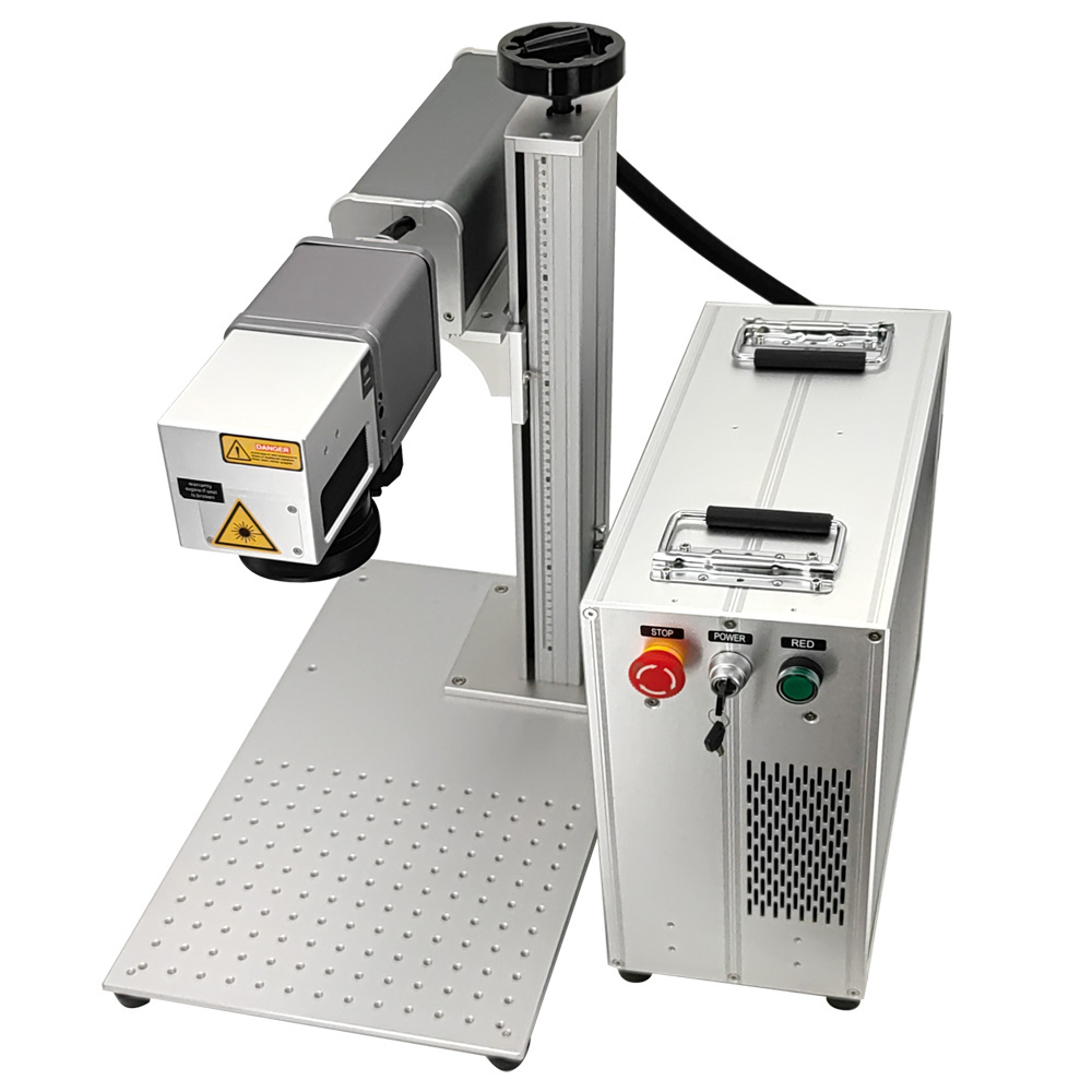 Focuslaser 2023 Hot sale 3d JPT mopa price  20W 30W 50W   split laser fiber laser marking engraving machine