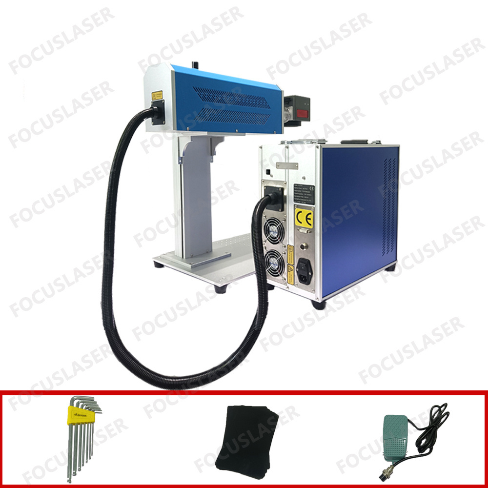 Focuslaser Factory Manufacturer Efficient CO2 Engraving Machine Credit Card Laser Engraving Machine CO2 Glass Making Machine