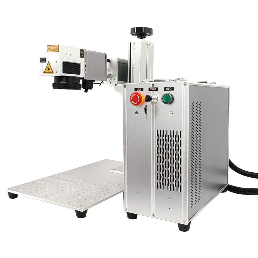 Focuslaser 2023 Hot sale 3d JPT mopa price  20W 30W 50W   split laser fiber laser marking engraving machine