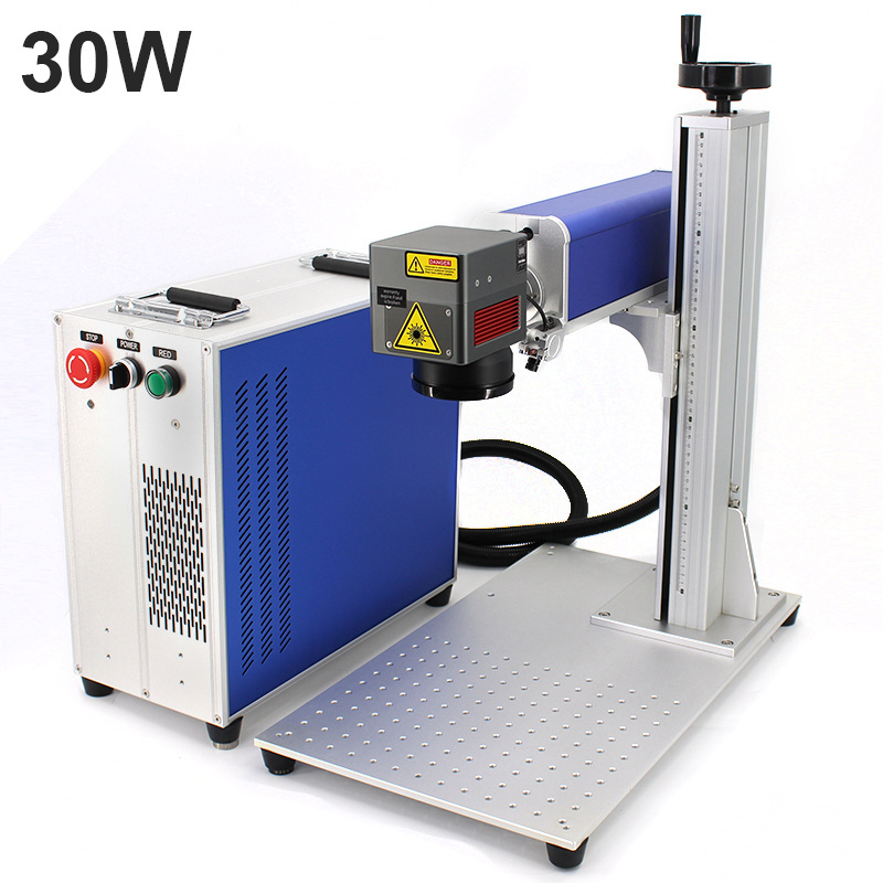 20w 60w 80w mopa fiber laser 100w laser marking machine jewelry metal silver gold laser engraving machine