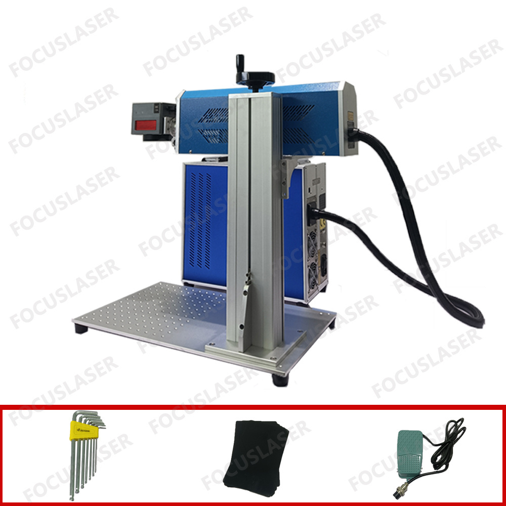 Focuslaser Factory Manufacturer Efficient CO2 Engraving Machine Credit Card Laser Engraving Machine CO2 Glass Making Machine